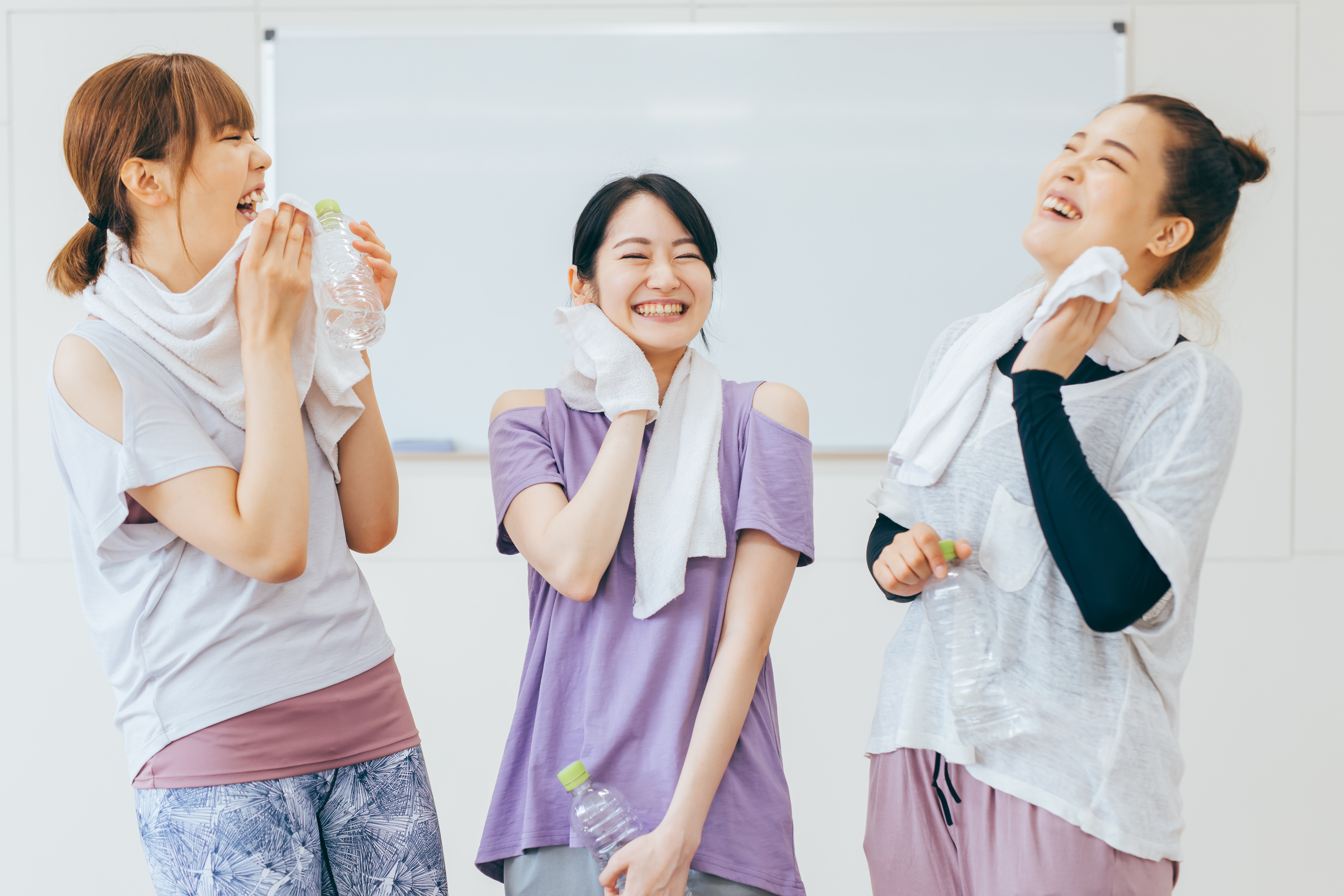 ママと娘さんで朝活