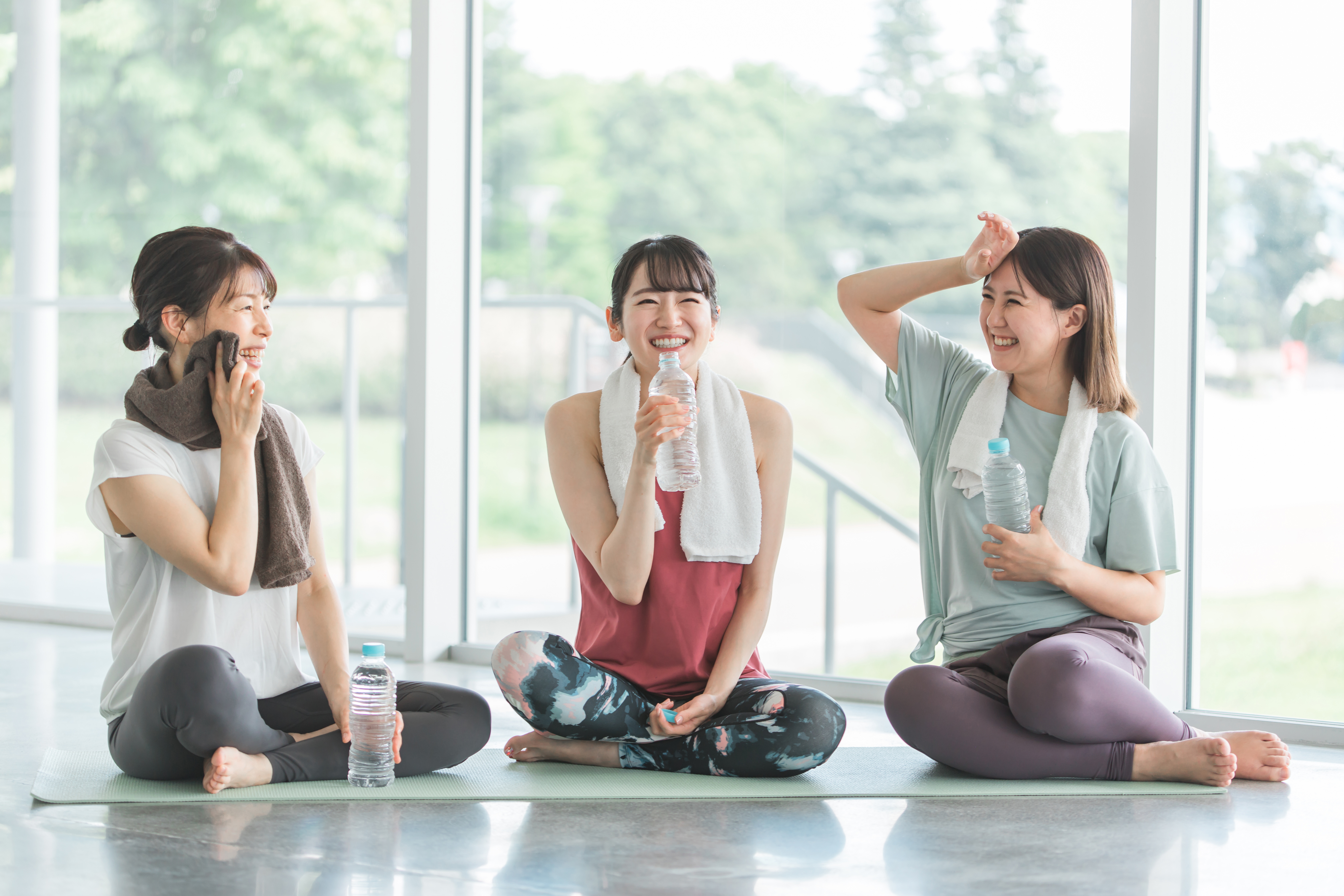 家族みんなで週末トレーニング